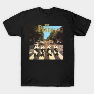 The Pandas "Abbey road" T-Shirt